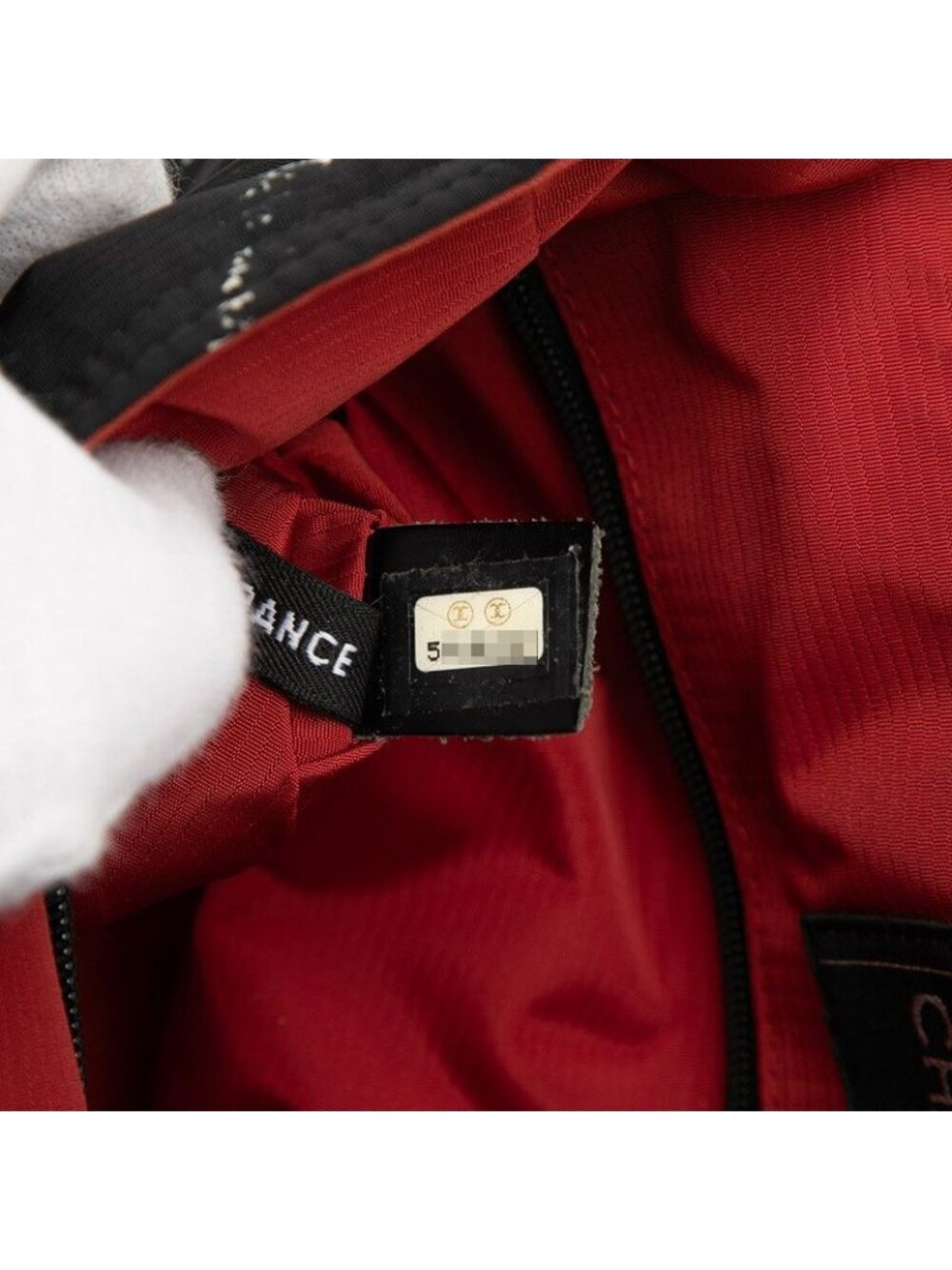 Chanel Travel Line Rucksack Backpack Black Nylon - Picture 6 of 7